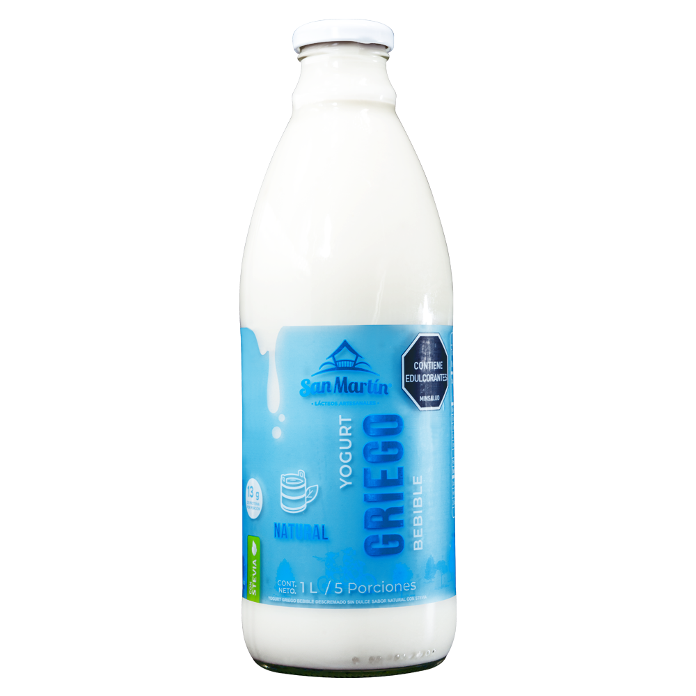 Yogurt griego bebible natural