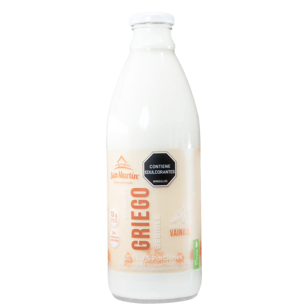 Yogurt griego bebible vainilla