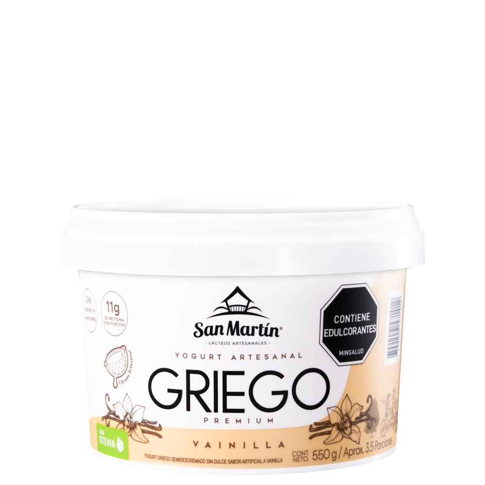 Yogurt griego premium vainilla