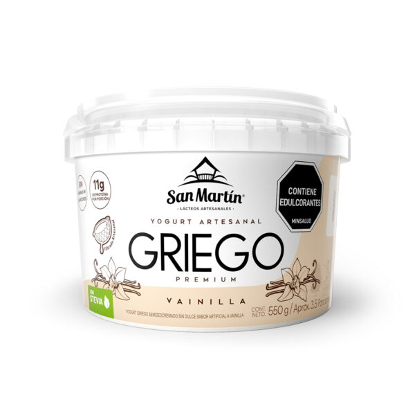 Griego Vainilla 550g