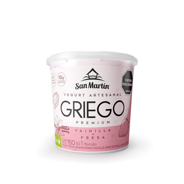 Griego Vainilla + Fresa 150g