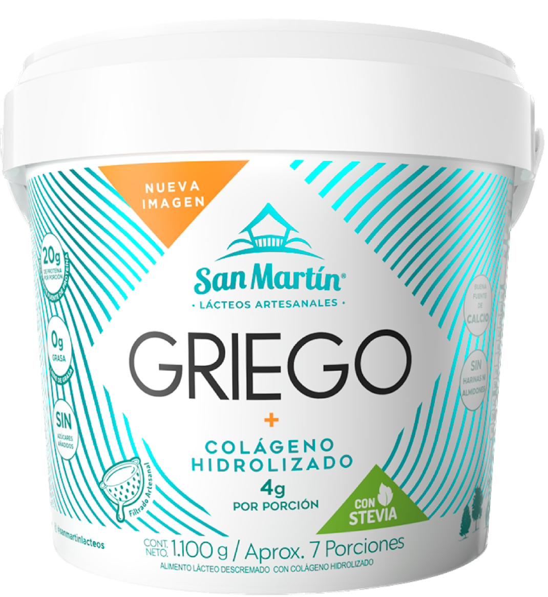 yogurt griego con colageno