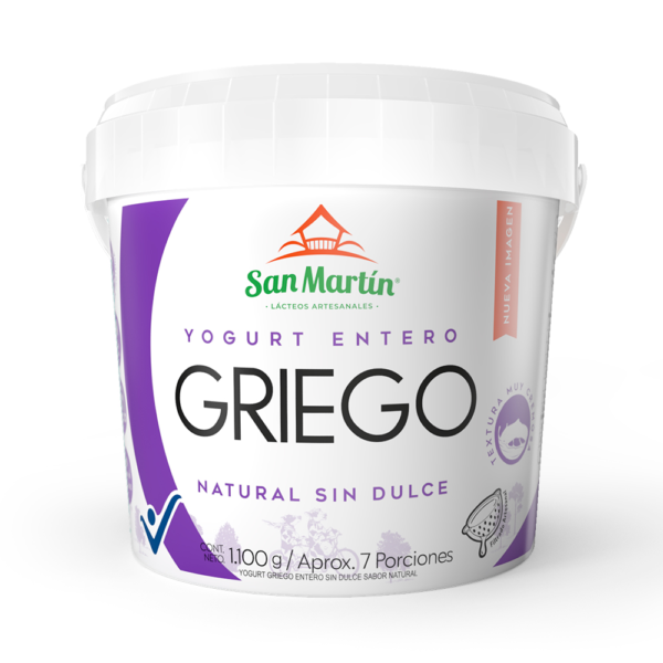 Griego Natural Entero Sin Dulce 1.100g