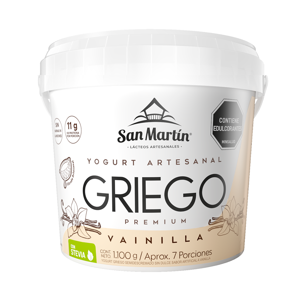 yogurt griego de vainilla